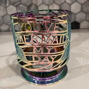 Brand New Bath & Body Works “You’ve Mermaid My Day” Candle Holder